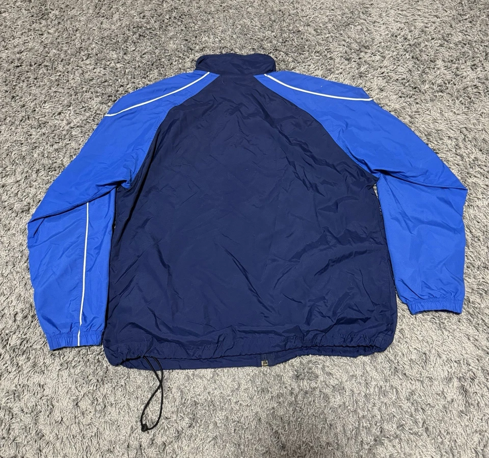 Nike Herren Trainingsjacke M Blau/Dunkelblau Reißverschluss Stehkragen Taschen - Bild 4 von 4