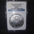 2015 W  Silver Eagle NGC MS69 First  Releases