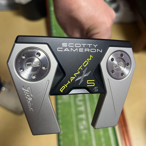 Scotty Cameron Phantom X 5.5 Putter 33" Indoor Use Unused Pre-owned