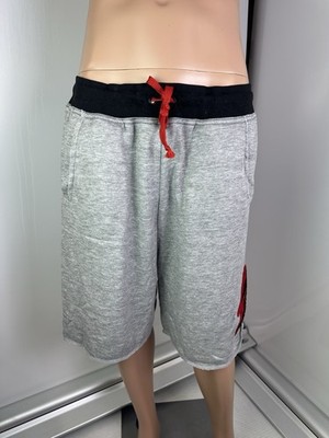 Fetty Wap Zoo Gang Records Men s Athletic Shorts Gray Black Red Logo Size XL