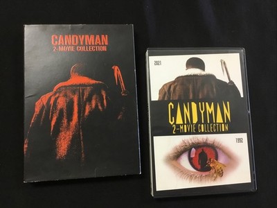 Candyman 2-Movie Collection (DVD, 1992/2021) w/Glow In The Dark Slipcover!