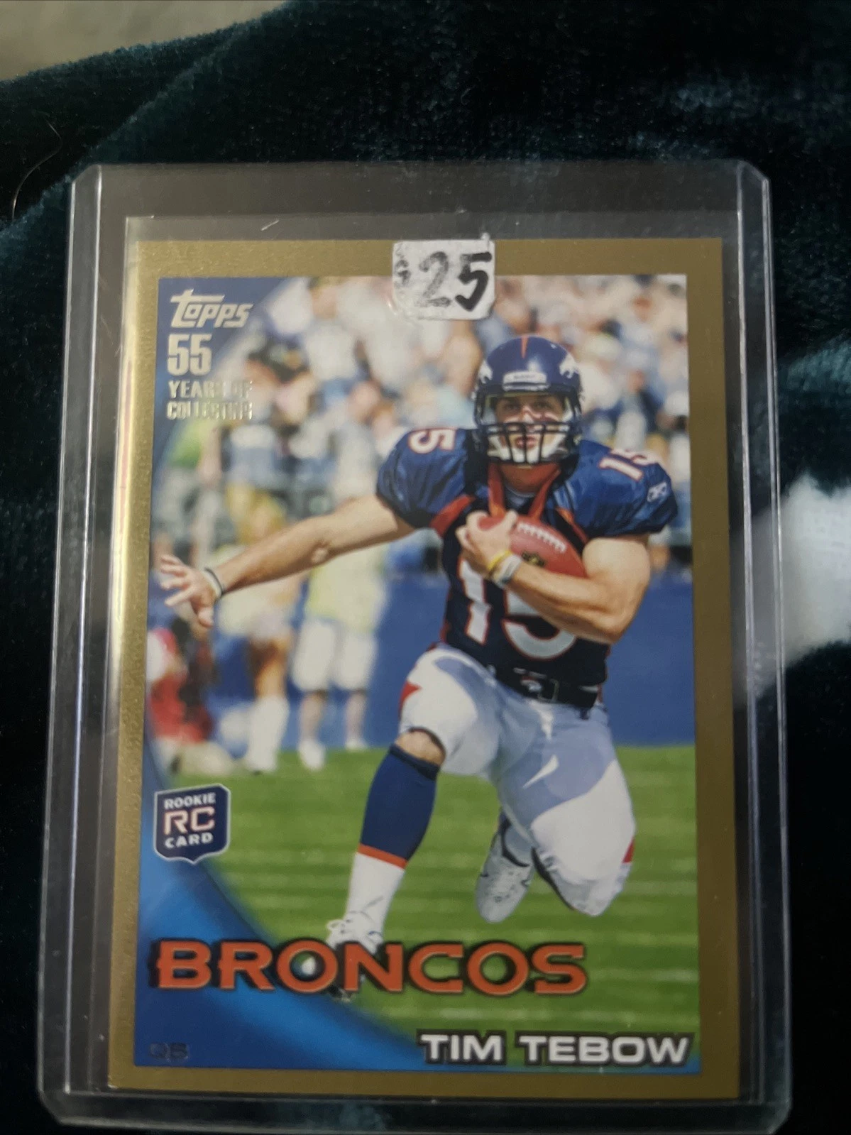 Tim Tebow trading card