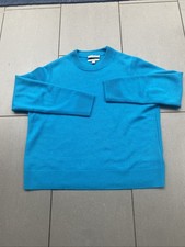 Cos Women’s Turquoise/ blue Cashmere Jumper Size Large, Crew Neck