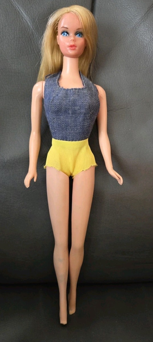 1970s Vintage BUSY BARBIE With Holdin' Hands #3311 Head+Taiwan TNT