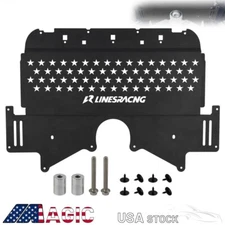 LR Oil Cooler Skid Plate For BMW G80 G82 M3 M4 G87 M2 S58 Engine 2021-2024 Black