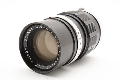 Olympus E.Zuiko Auto-T 100mm f/3.5 レンズ Olympus E.Zuiko Auto-T 100mm f3.5 Lens for Pen F FT FV from JAPAN