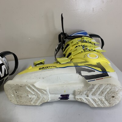 Salomon Ski Boots/Ylw/Adult/Xmax130 689 295mm 25/25.5 | eBay