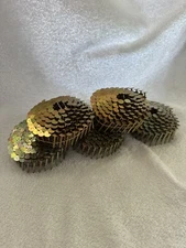 1 1/4" × .120" Smooth Galvanized Shank Coil 15 Degree Roofing Nails 120/Coil New