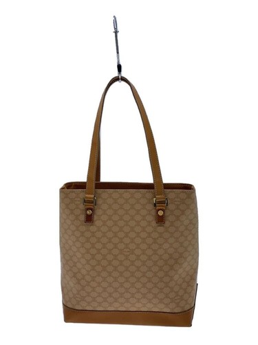 セリーヌ トートバッグ ブラウン ゴールド Cマカダム CE00/12 肩掛け  