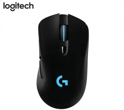 Logitech G703 LIGHTSPEED Wireless Gaming Mouse, RGB LEDs, HERO 25K Sensor
