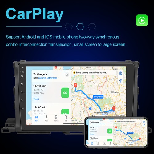 CarPlay Android 13 For Toyota Highlander 2014-19 Car Radio Stereo GPS Navi Wifi - Picture 14 of 17