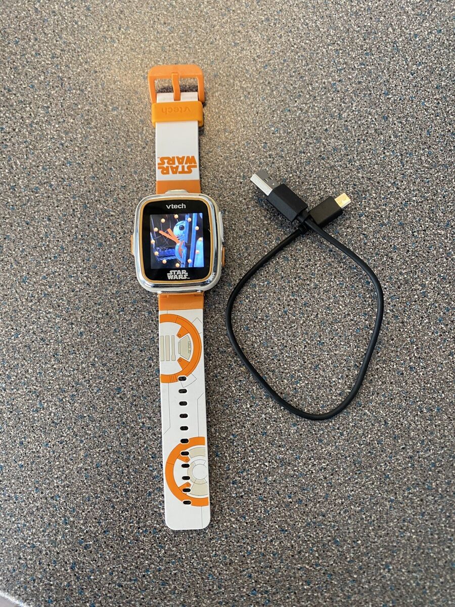 VTech kidizoom Star Wars BB-8 child play smartwatch with charger
