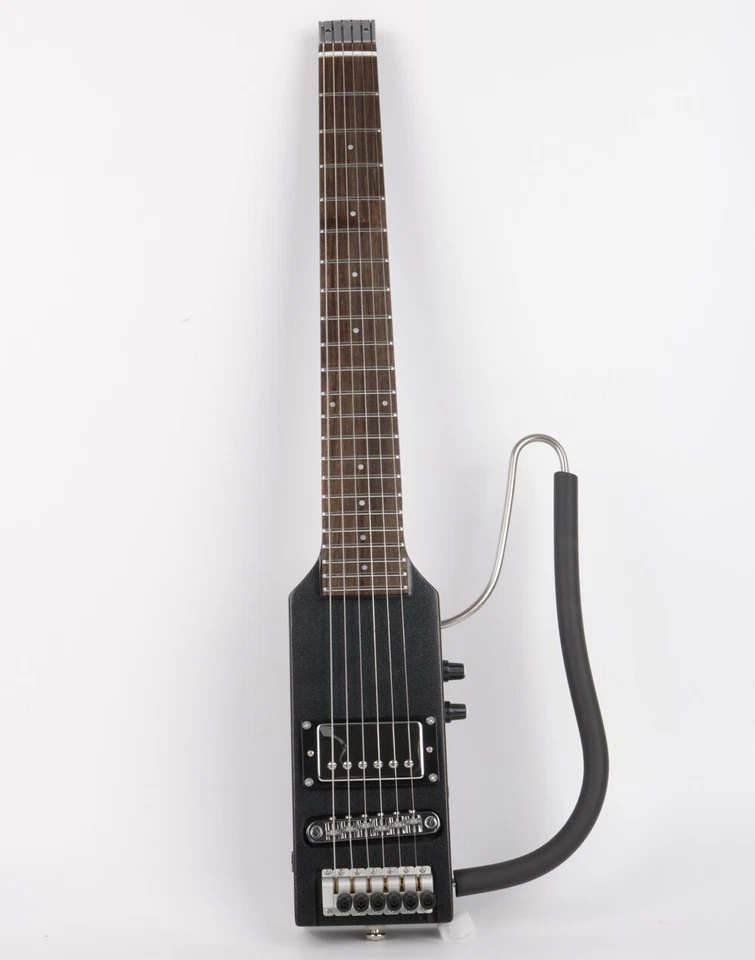 Ultra Short Scale E-Gitarre Reise Headless tragbar eingebauter Kopfhörer - Bild 3 von 4