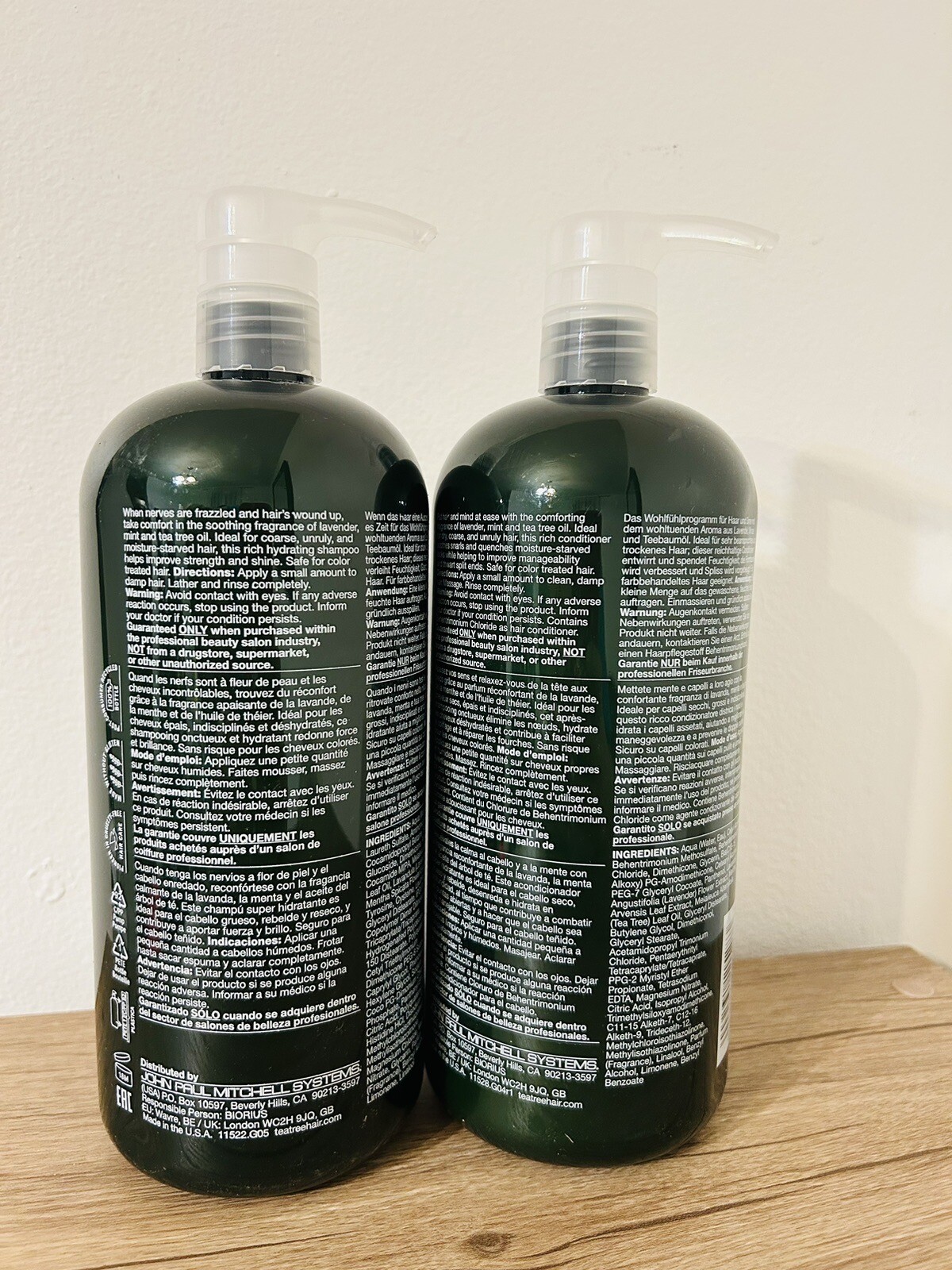 Paul Mitchell Lavender Mint Shampoo & Conditioner 33.8 oz LITER Duo eBay