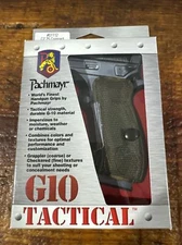 Pachmayr G10 Tactical Grip For CZ 75 Compact Models. Green/Black Check. 61112