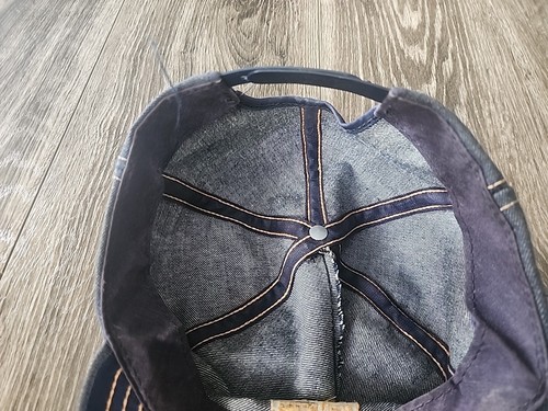 Vintage John Deere Denim Blue Snapback Hat Doyle Equipment Co. - 第 10/11 張圖片