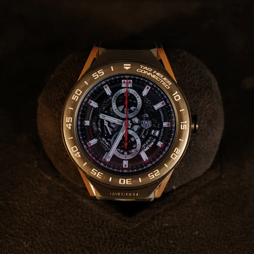 Tag Heuer Connected Modular 45 mm | Titanio, Oro Rosa 18 carati | SBF8A8013.32FT6076