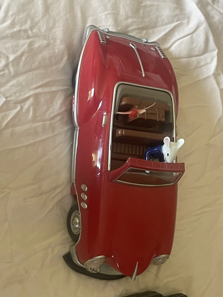 Vintage 1999 Stuart Little Radio Shack Roadster Car W/ Remote-Works - Image 2 of 4