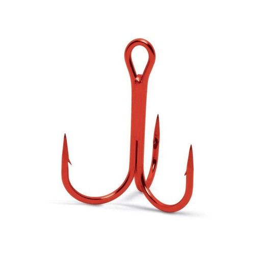 VMC 8540 Vanadium Round Treble Hooks '10pcs' Pike / Perch - Picture 5 of 5