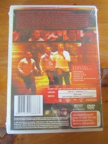 DVD PRISON BREAK SEASON 2 NEW SEALED * GREAT ** MUST SEE ***** - Picture 2 of 2
