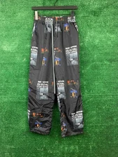 Stephen Hawking Joggers Sci-fi Extreme Wormhole Black Track Pants Windbreaker