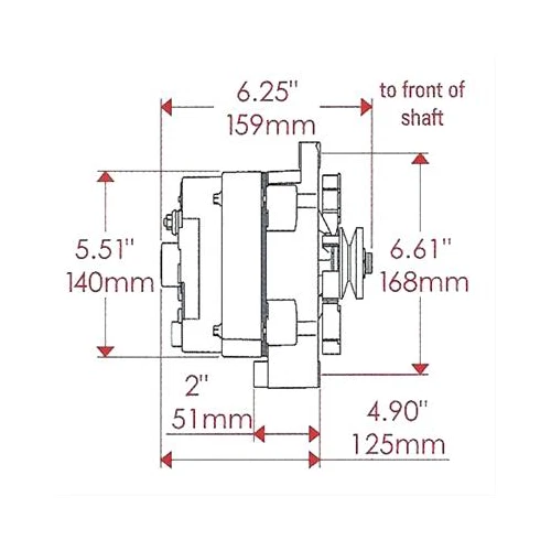 Alternador de calle Powermaster 17102 Foto 4 de 4