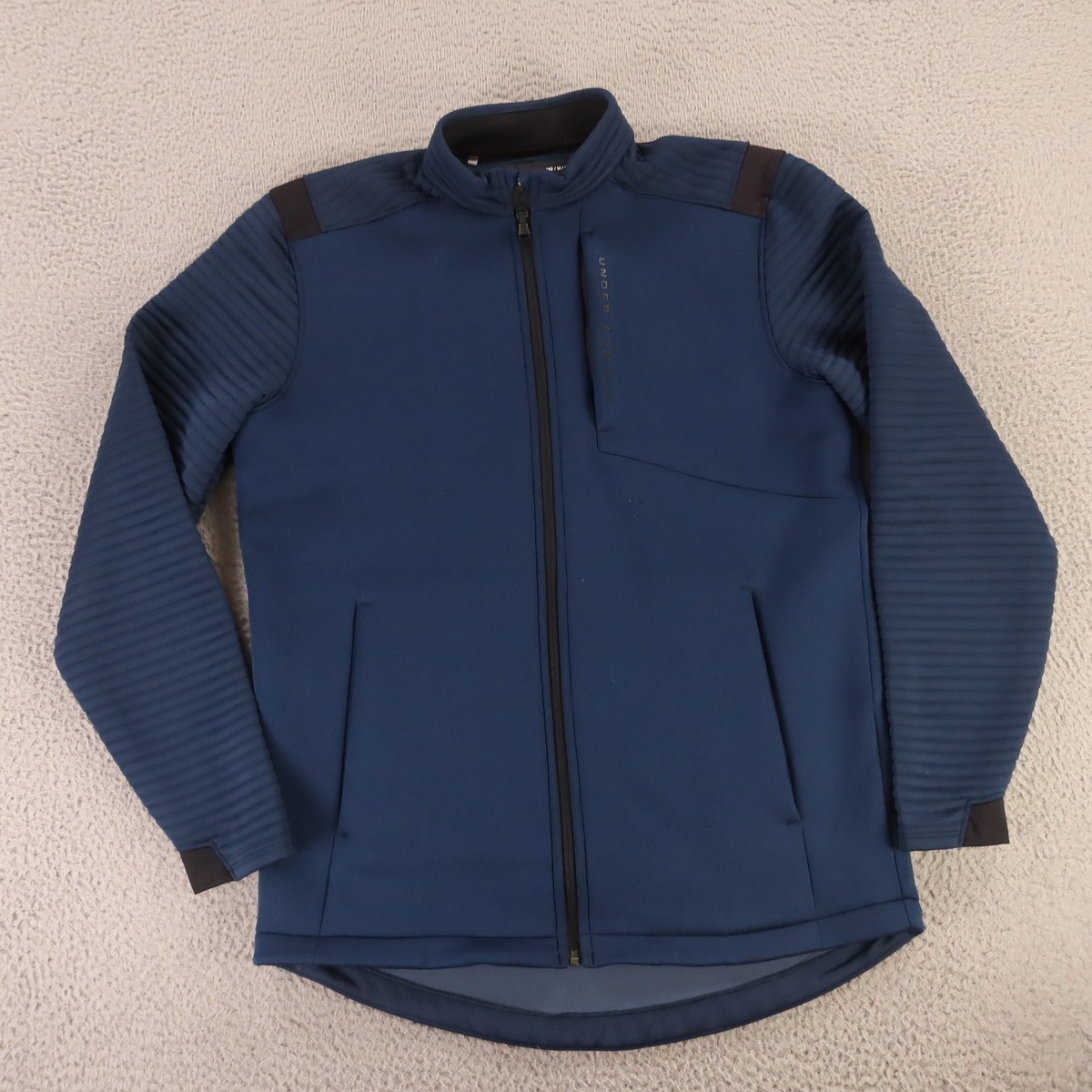 Under Armour Storm Daytona Full-Zip Golf Top - Varsity Blue/White Under Armour Storm Daytona Full-Zip Golf Top - Varsity Blue/White