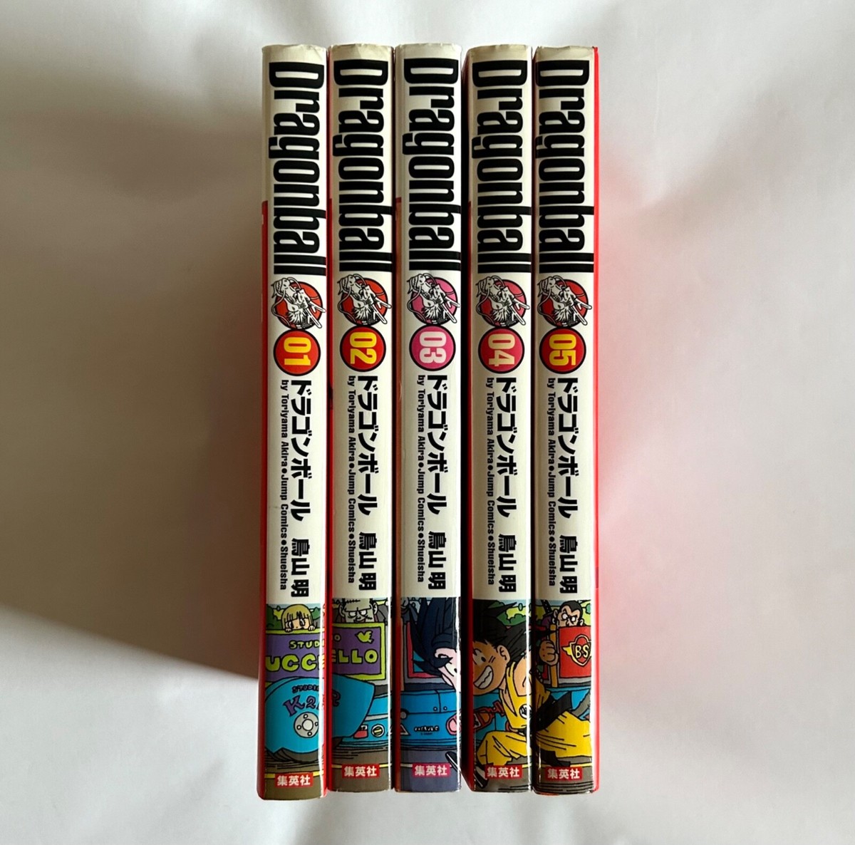 DRAGON BALL JUMP COMICS COMPLETE EDITION 01-05 JAPAN MANGA BOOK