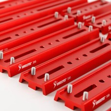 Red Dovetail Mounting Plate with Screws for Astronomical Telescopes 60mm-400mm