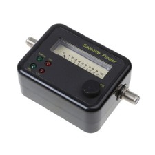 Digital Signal Dish Monitors Signal Strength Meter Finder