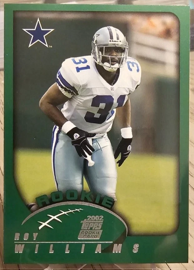 Roy Williams trading card