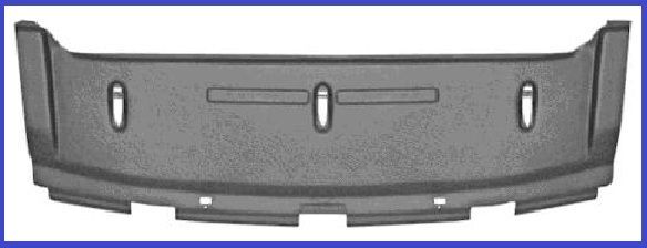 Cache sous moteur avant Peugeot 307 HDi anti projection eau et boue