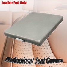 Fits 2004-2014 Nissan Titan Leather Console Lid Armrest Cover Bench Seat Gray Us