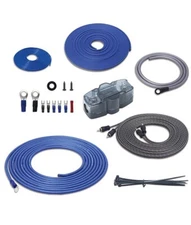 A-RCK4 True 4 Gauge 2-Channel Complete Amplifier Wiring Kits with OFC RCA Cable