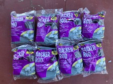 MD Backer Rod 3/8  x 20  Small Gaps 71464 Lot Of 8 Bags READ