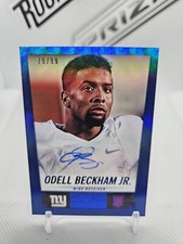 Odell Beckham 2014 Score BLUE ROOKIE AUTO SSP /99 RC Giants COLOR MATCH Dolphins