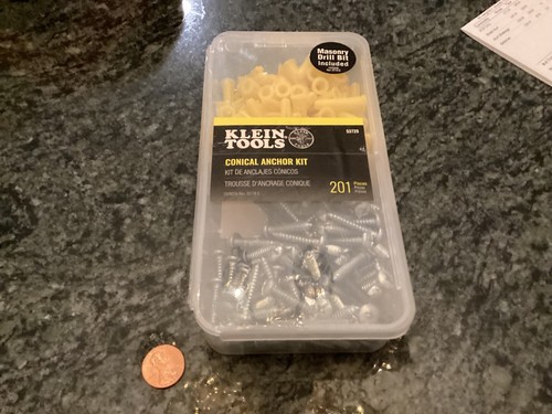 Klein Tools 53729 Konischer Anker-Kit, 100 Anker