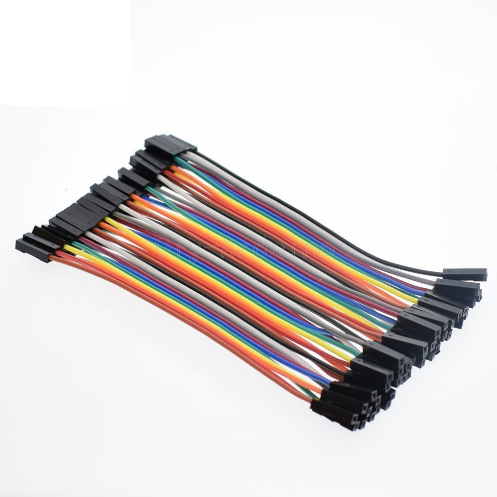 Breadboard Wire 10cm Dupont (Male To Female) - 10 Pack For Breadboards ...