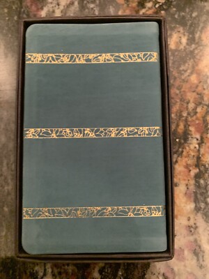 Vintage Michael Graves Leather Dark Green 1991 Calendar Pocket Planner book B