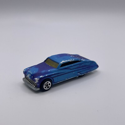 1989, 2011 Hot Wheels Classics Purple, With Blue Flames, k22