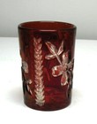 EAPG ***  RUBY STAINED = ART NAVO TUMBLER  = 1890'S ERA — photo 3