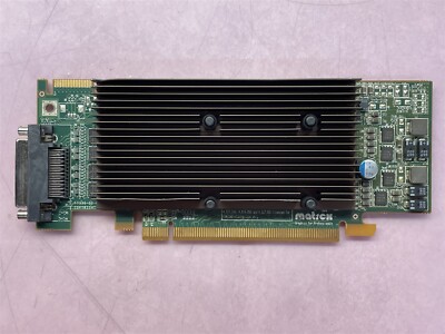 MATROX M9140-E512LAF PCIe x16 512MB GRAPHICS CARD NO CABLE