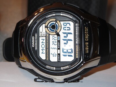 Casio World TIME WAVE CEPTOR MILTI BANDS 5 WV-M60