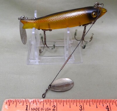 ヘドン　DOWAGIAC SPOOK Rare Heddon Dowagiac Spook 1930's Old Lure Ship From Japan