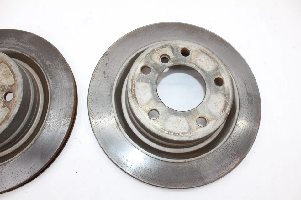 Juego de rotores de freno trasero izquierdo y derecho BMW F30 320i 328i 428i 2012-2018 OEM Foto 3 de 4