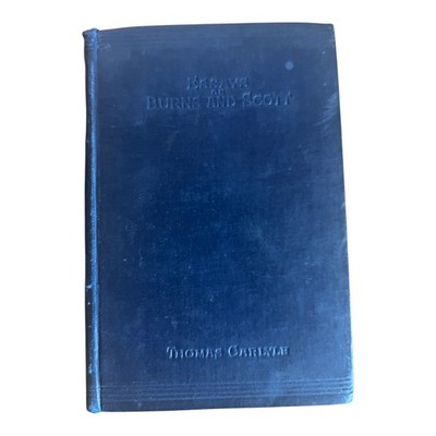 1892 Essays on Burns and Scott   Thomas Carlyle | Cassell s National Library HB