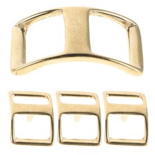 4 Pcs Saddle Buckle Bag Strap Accessories Adjustable Buckles Adjuster