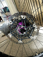 Nukeproof Horizon 29in MTB Wheelset Aluminium Tubeless Ready Disc Black/Purple