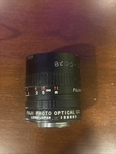 Fuji Photo Optical Co. Fujinon- TV Lens 1:1.4/25 Japan