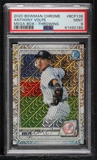 2020 Bowman Chrome Prospects Mega Box Mojo Refractor Anthony Volpe PSA 9 0oo8